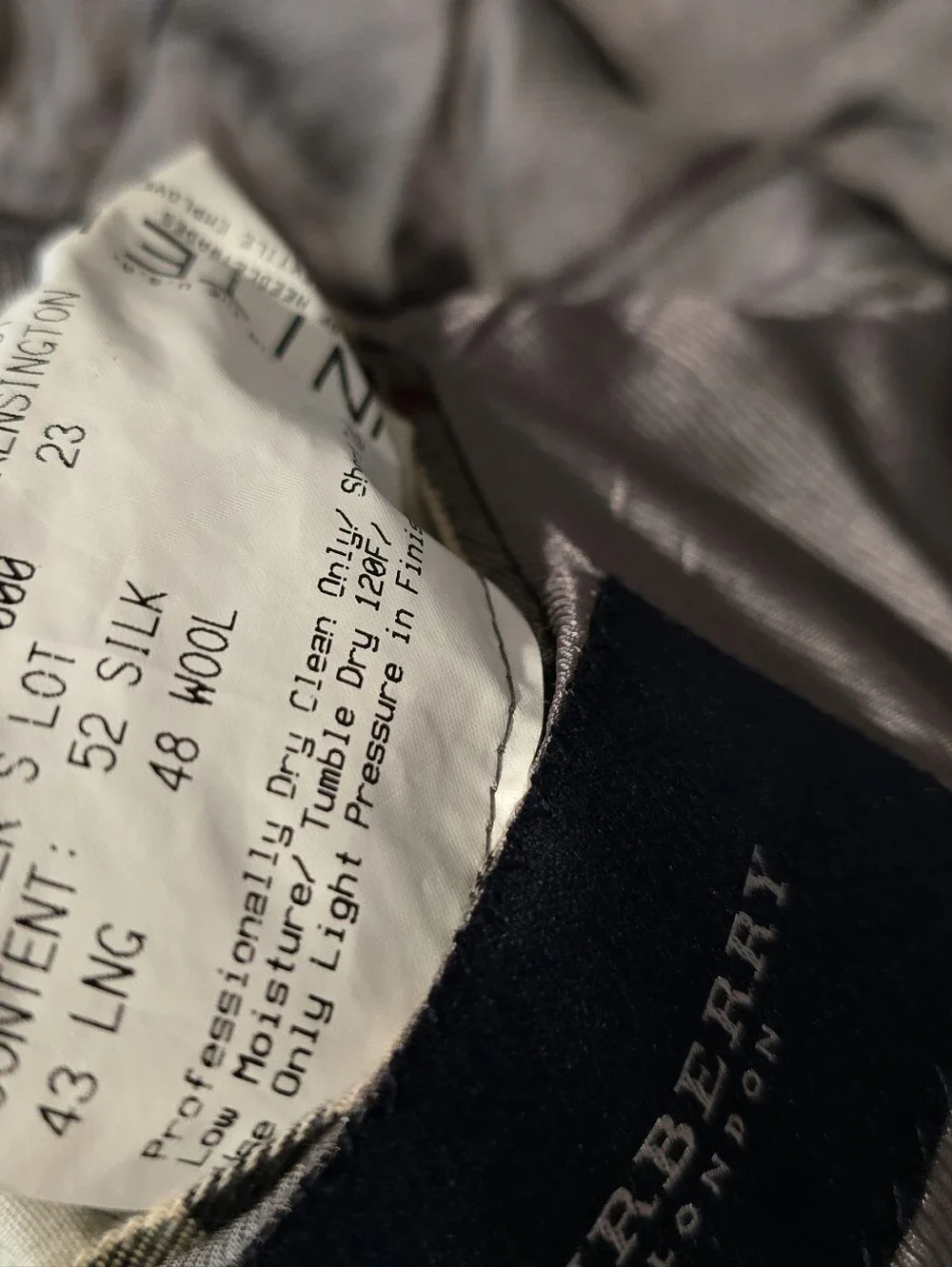 Burberry Kensington Mens Blazer